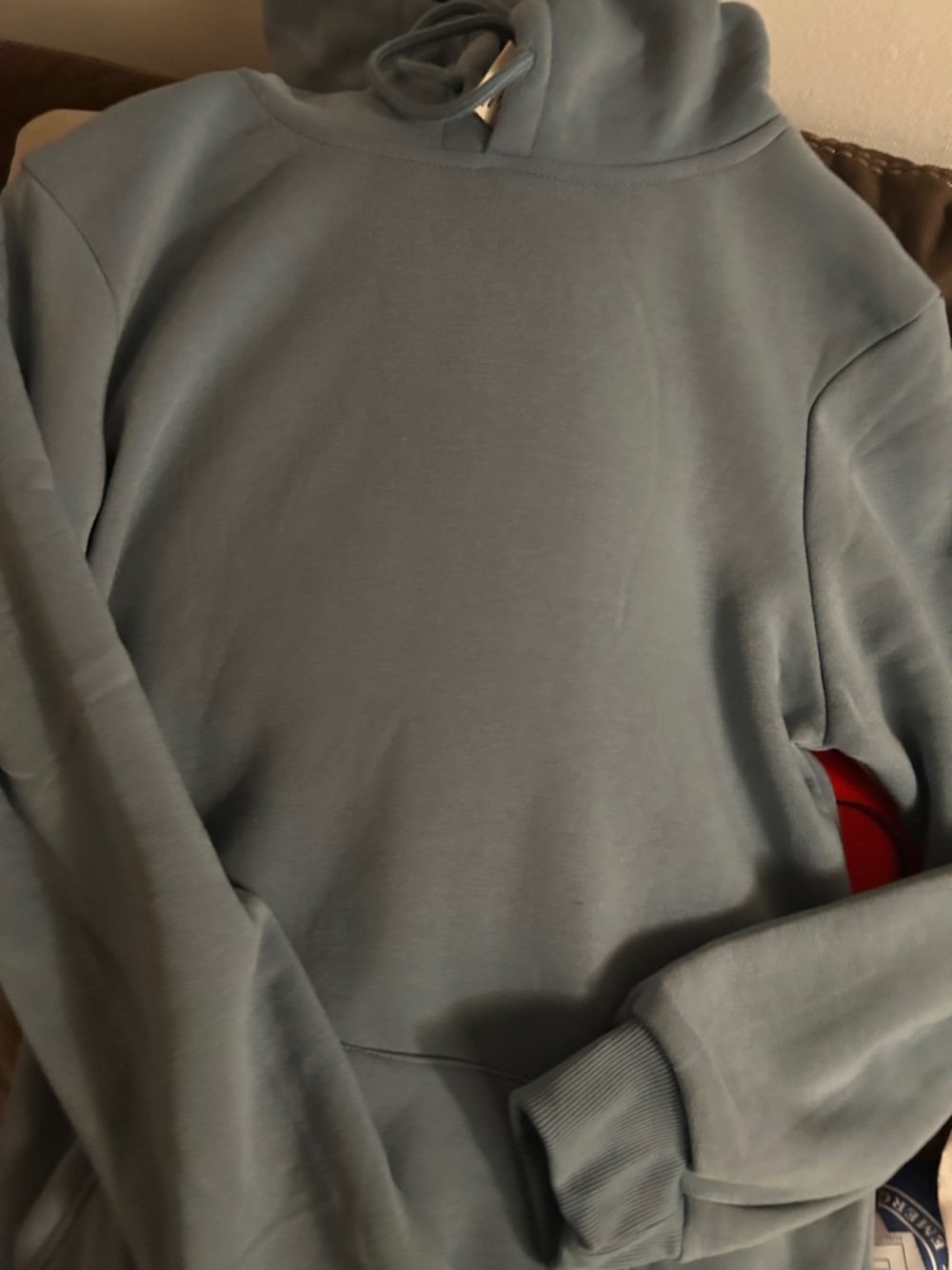 Light Blue Pullover Hoodie